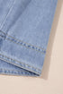 'Eowyn' Denim Mini Dress - Celes Fashion